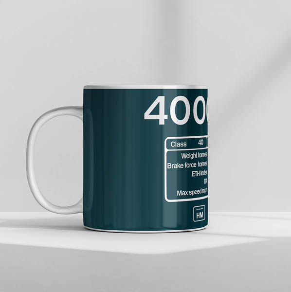 Ceramic Mug 40006 number DP + HM Ceramic Mug 40006 number DP + HM