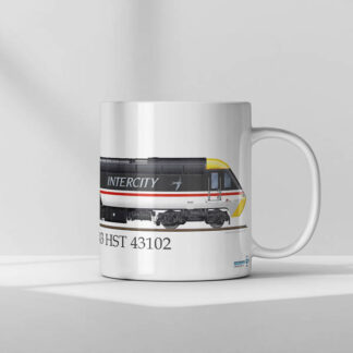 Class 43 HST 43102 Intercity Swallow Mug Mug Right