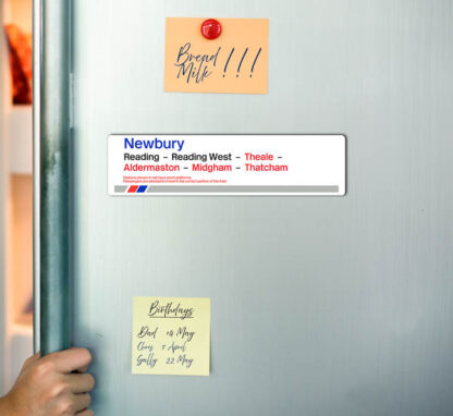 Paddington - Newbury Fridge Magnet