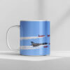 Vulcan and Red Arrows Mug