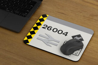 26004 RF Coal Mouse Mat