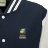 50021 cab and number 50021 cab and number Navy Blue and White Varsity Jacket 50021 LL