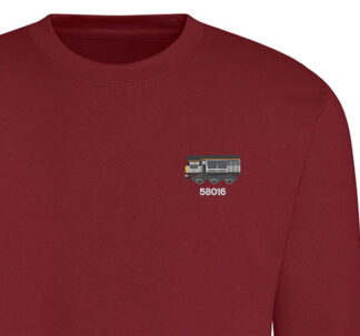 58016 Coal Chilli Red Sweatshirt