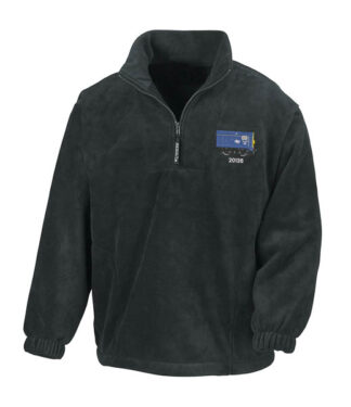 Class 20 20136 Black Zip Neck Fleece