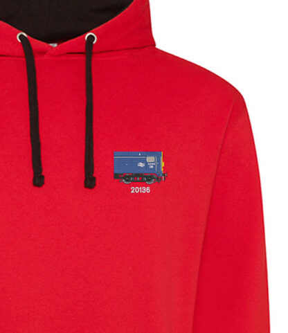 Class 20 20136 Red and Black hoodie