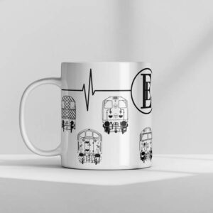 English Electric Heartbeat Mug v2 English Electric Heartbeat Mug v2