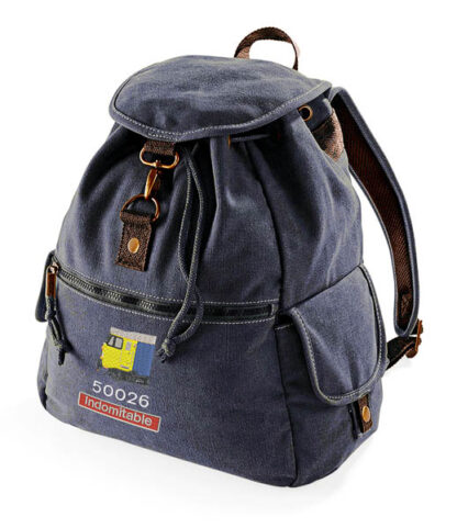 Navy Blue Rucksack 50026 LL