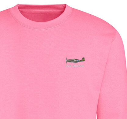 P51B WR-Z 354th FS Candy Floss Pink Sweatshirt