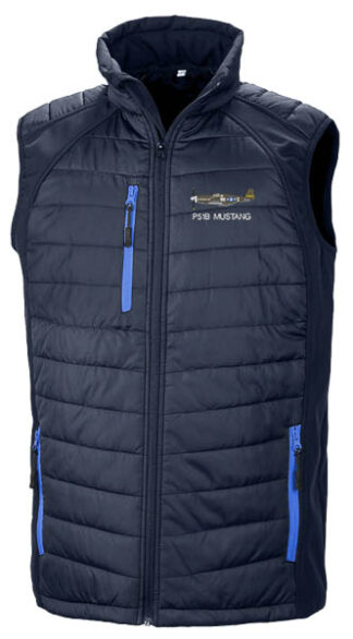 P51B WR-Z 354th FS Navy and Royal Blue Body Warmer