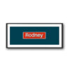 Framed Nameplate no DP Framed Nameplate no DP