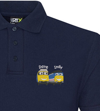 Navy Blue Polo Dave n Indy v4