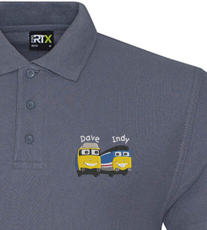 Seal Grey Polo Dave n Indy v4