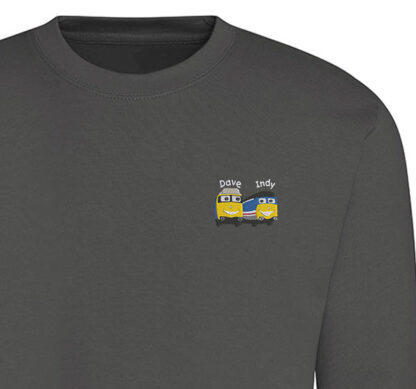 Steel Grey Sweatshirt Dave n Indy v4