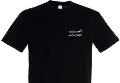 Black T-Shirt Waco Glider