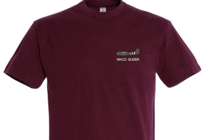 Burgundy T-Shirt Waco Glider