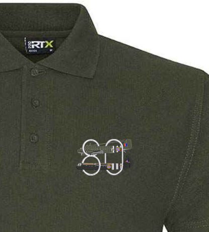 Military Green Polo D-Day 80 Dakota RAF