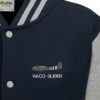 Oxford Blue and grey Varsity Jacket Waco Glider Oxford Blue and grey Varsity Jacket Waco Glider