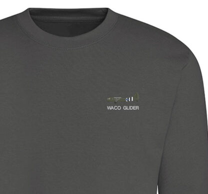 Steel Grey Sweatshirt Waco Glider