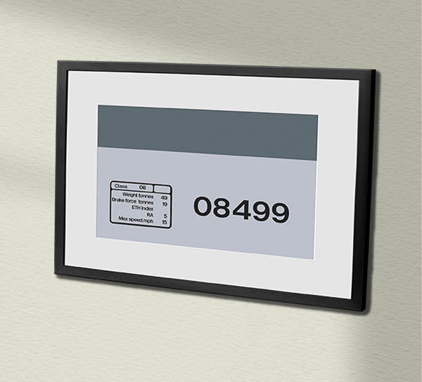 08499 RF Grey Clear Framed Data Panel 08499 RF Grey Clear Framed Data Panel