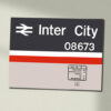 08673 Number DP + LO Intercity Data Panel Sign 08673 Number DP + LO Intercity Data Panel Sign