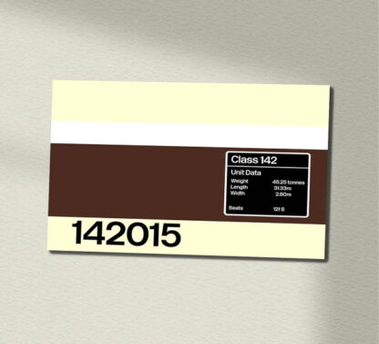 142015 GWR Brown and Creme 200 x 290 Wall Sign