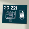 20221 HA Castle Clear Data Panel Sign 20221 HA Castle Clear Data Panel Sign