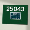 25043 Last BR Green Class 25 Limited Edition Data Panel Sign 25043 Last BR Green Class 25 Limited Edition Data Panel Sign