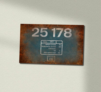 25178 Flamecut Wall Sign