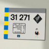 31271 RF Construction Data Panel Sign 31271 RF Construction Data Panel Sign