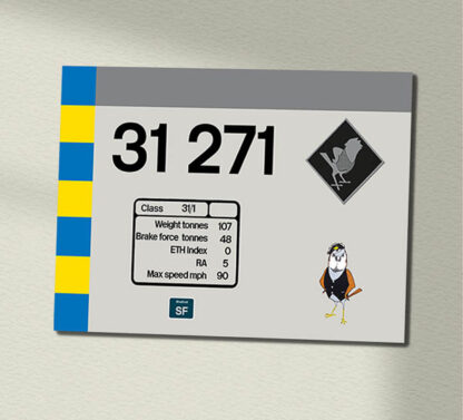 31271 RF Construction Data Panel Sign