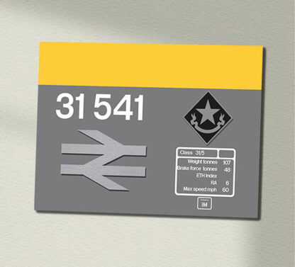 31541 Dutch Data Panel Sign