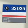 33035 NSE Revised Clear Data Panel Sign