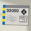 33050 RF Construction Data Panel Sign