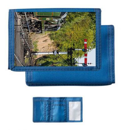 34027 taw valley Blue Nylon Wallet