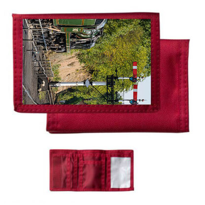 34027 taw valley Red Nylon Wallet