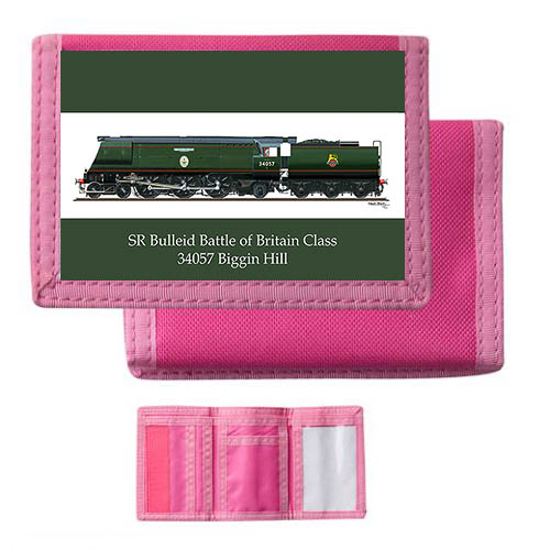 34057 Biggin Hill Pink Nylon Wallet 34057 Biggin Hill Pink Nylon Wallet