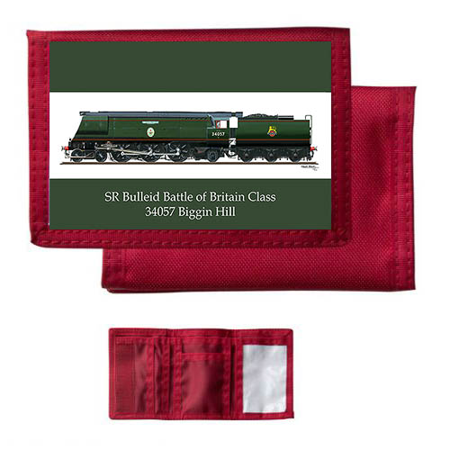 34057 Biggin Hill Red Nylon Wallet 34057 Biggin Hill Red Nylon Wallet