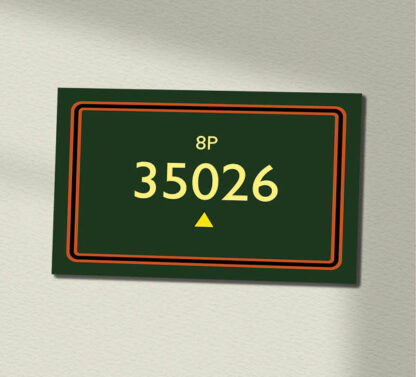 35026 BR Green 290 X 200 Wall Sign