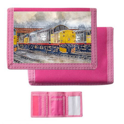 37 da Pink Nylon Wallet