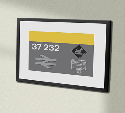 37232 Dutch Clear Framed Data Panel