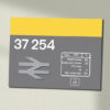37254 Dutch Clear Data Panel Sign