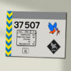 37507 RF Metals Data Panel Sign