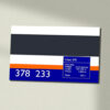 378233 TFL London Overground 200 x 290 Wall Sign 378233 TFL London Overground 200 x 290 Wall Sign