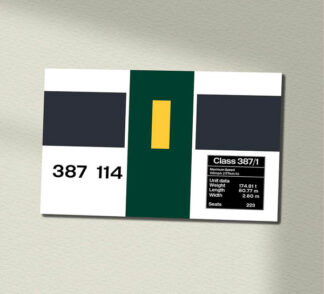 Electric Multiple Unit Data Panel Signs