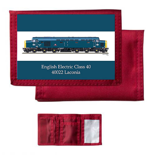 40022 Red Nylon Wallet 40022 Red Nylon Wallet