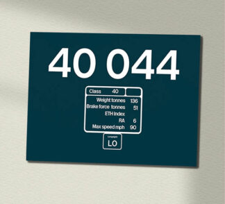 40044 LO clean Data Panel Sign