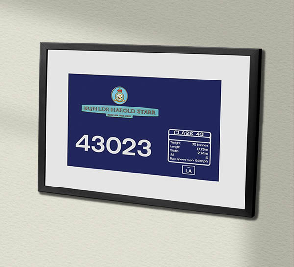 43023 FGW Blue Clear Framed Data Panel 43023 FGW Blue Clear Framed Data Panel