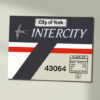 43064 Intercity Swift Clear Data Panel Sign 43064 Intercity Swift Clear Data Panel Sign