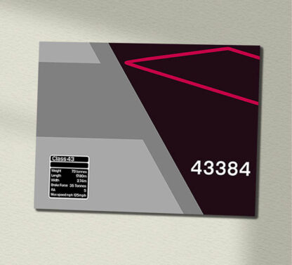 43384 XC Country Data Panel Sign