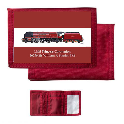 46256 SB Red Nylon Wallet 46256 SB Red Nylon Wallet